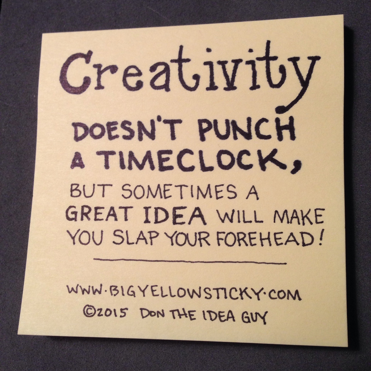Creative Clock Punching