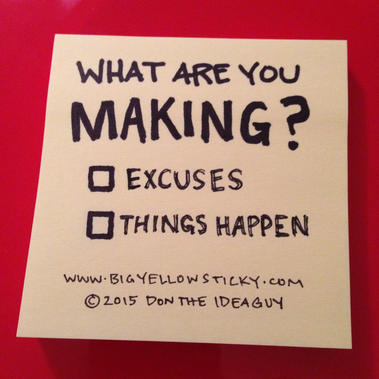 What Are You Making?