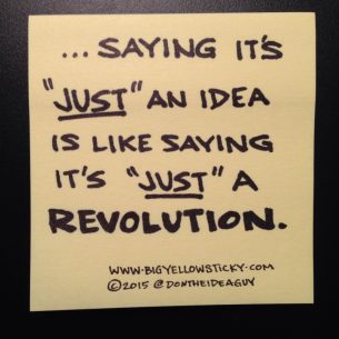 It’s just a revolution